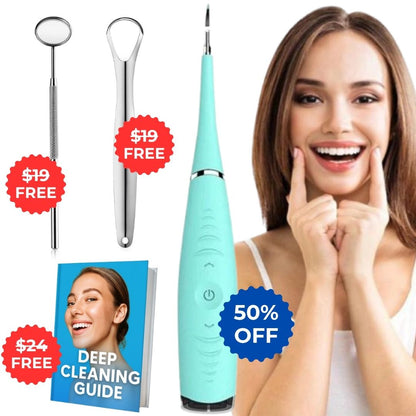 SmileFresh™ Ultrasonic Tooth Cleaning Wand